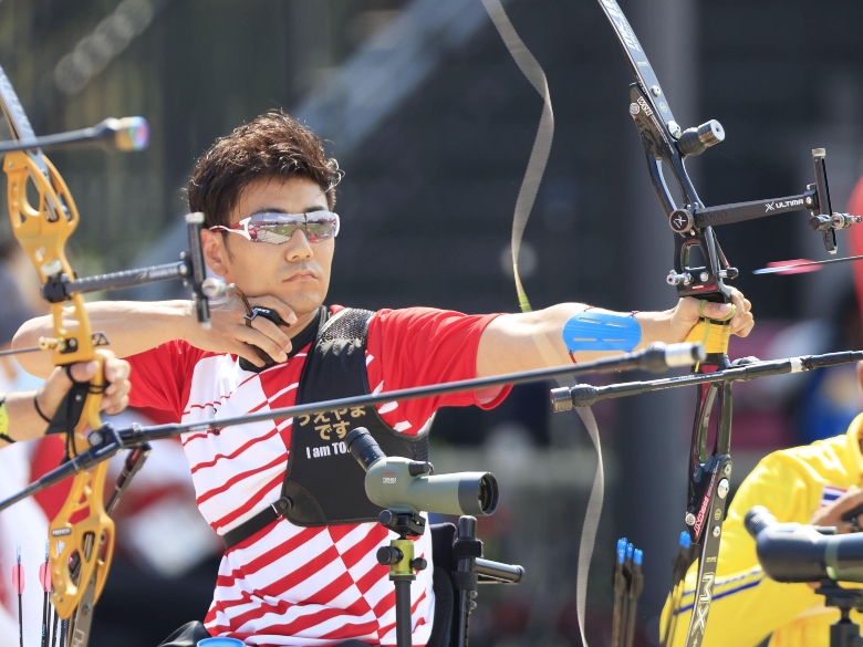 東京パラリンピックは特別な舞台。アーチェリー上山友裕の“勝利への意欲”