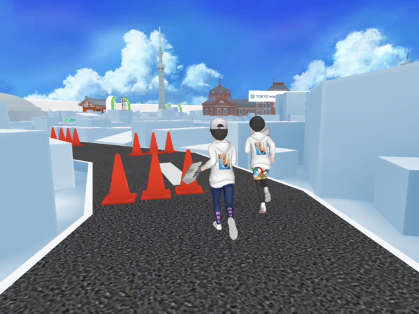 いつでもどこでも誰でも参加できる。メタバースで東京マラソンを楽し