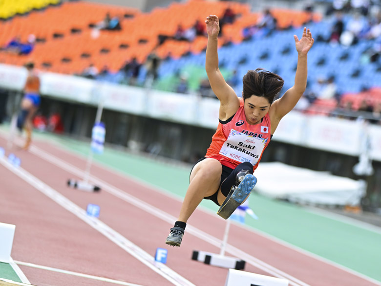 髙桑 早生｜パラリンピック4大会出場の陸上競技の選手｜パラサポWEB