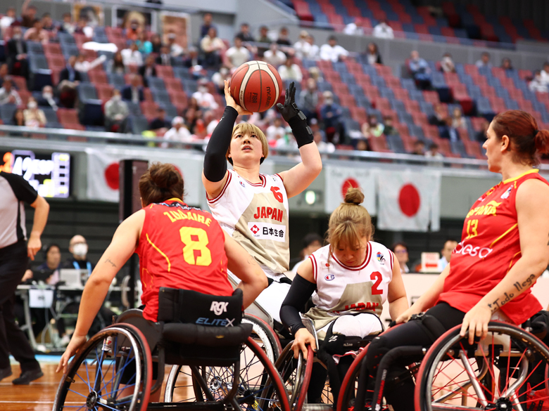 江口 侑里｜パリパラリンピック出場の車いすバスケットボール選手