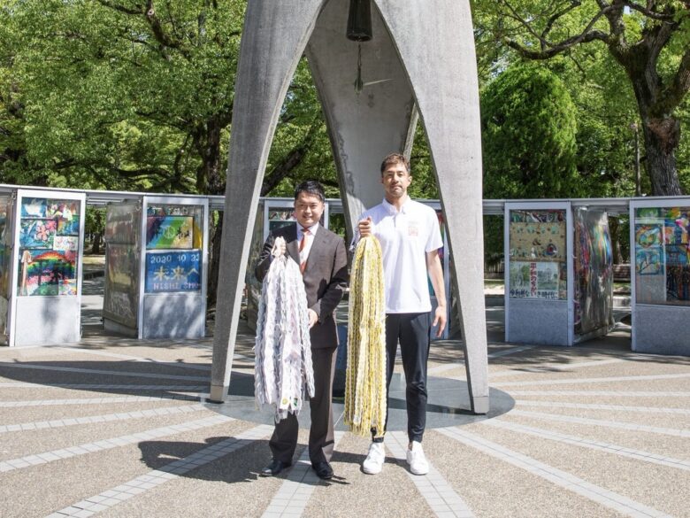 「平和都市・広島でプレーする意味を実感」Bリーグ・広島ドラゴンフライズの“ヒロシマプライド” スポーツを通して伝える平和の尊さ