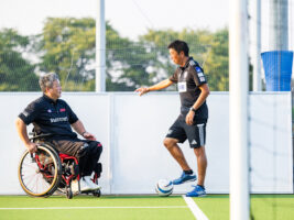 ともに北海道出身の元サッカー選手！ 車いすバスケットボール日本代表ヘッドコーチとブラインドフットボール日本代表監督が語る青春時代