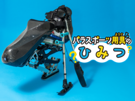 【共に戦うパラスポーツギア】「雪上のF1」アルペンスキー、高速滑走の秘密は＜チェアスキー＞のシートにあり！