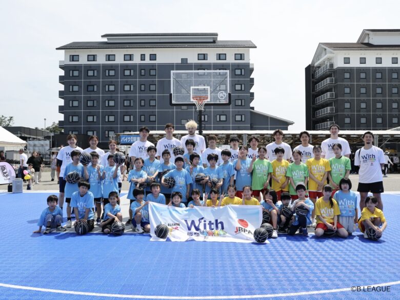 Bリーグ選手が被災地・能登へ。バスケによる復興支援が取り戻した子どもたちの笑顔「自分もこんな大人になりたい」