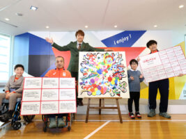 ミラノ・コルティナ2026パラリンピック目前！ 香取慎吾さんがアートで日本代表に応援のチカラを注入！